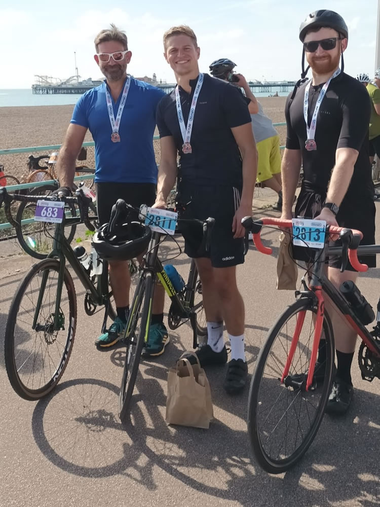 Cycle from London to Brighton Sept 2022